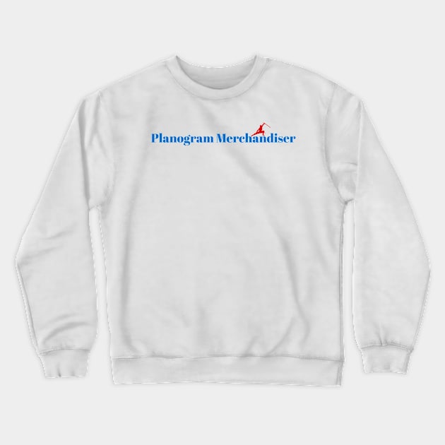 The Planogram Merchandiser Ninja Crewneck Sweatshirt by ArtDesignDE